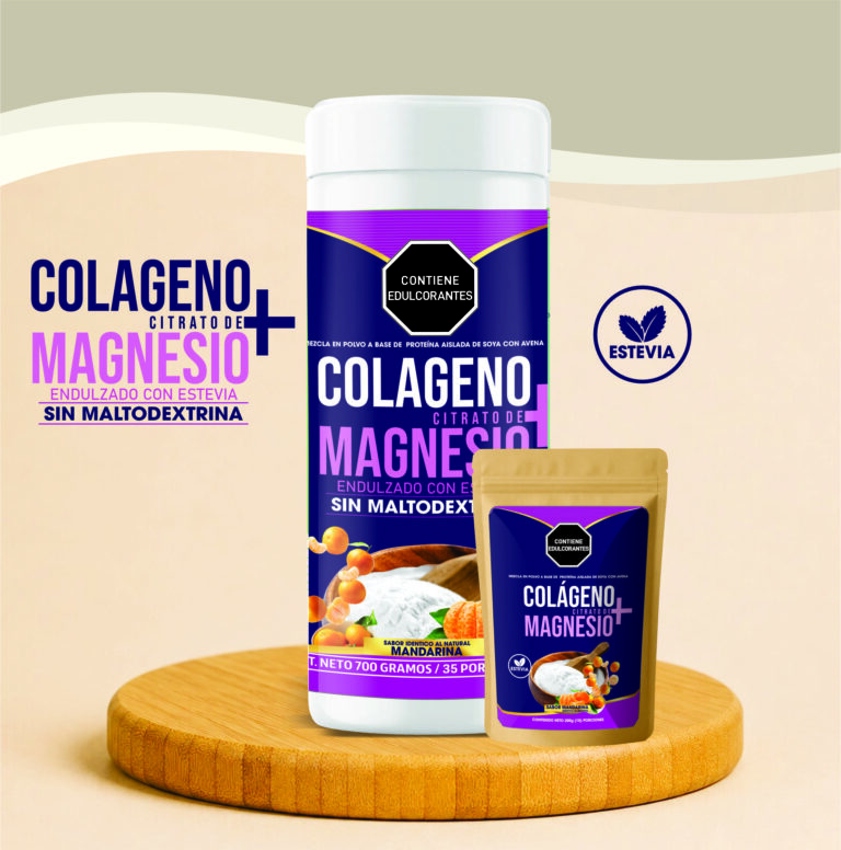 Colágeno Hidrolizado + Citrato de Magnesio 700 gr