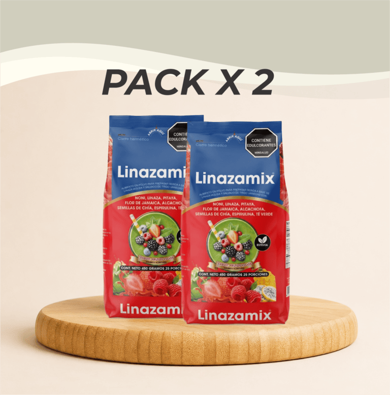 Pack X2 Linazamix Frutos Rojos
