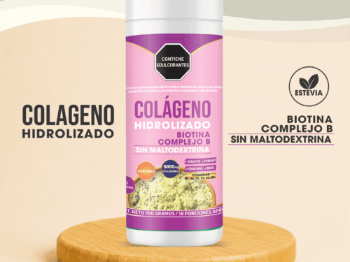 COLÁGENO HIDROLIAZADO+BIOTINA Y COMPLEJO B 700gr