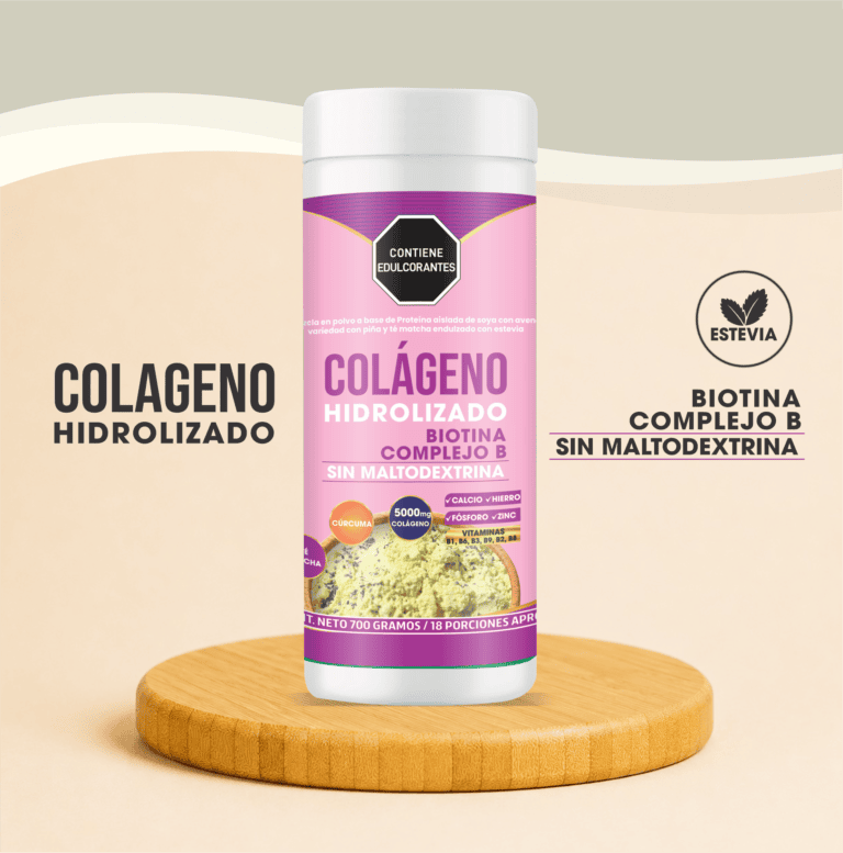 COLÁGENO HIDROLIAZADO+BIOTINA Y COMPLEJO B 700gr